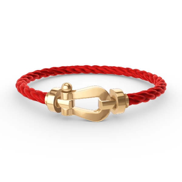 [Charm Aries Jewelry]FORCE LARGE HORSESHOE NO DIAMOND BRACELET GOLD
