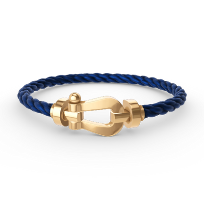 [Charm Aries Jewelry]FORCE LARGE HORSESHOE NO DIAMOND BRACELET GOLD