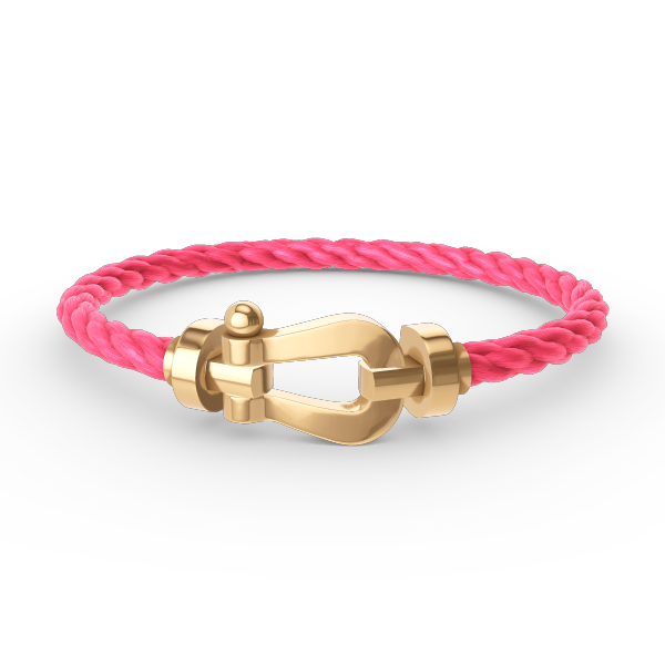 [Charm Aries Jewelry]FORCE LARGE HORSESHOE NO DIAMOND BRACELET GOLD