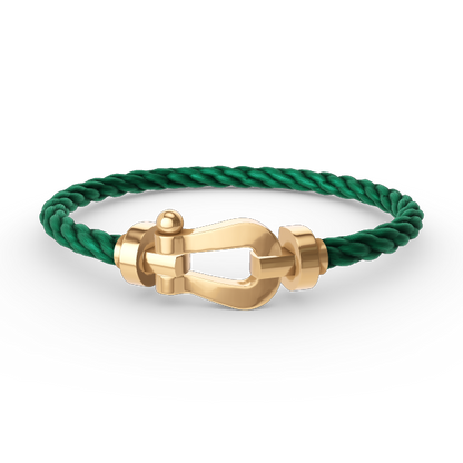 [Charm Aries Jewelry]FORCE LARGE HORSESHOE NO DIAMOND BRACELET GOLD