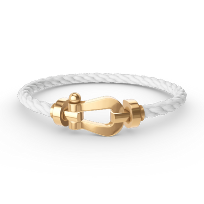 [Charm Aries Jewelry]FORCE LARGE HORSESHOE NO DIAMOND BRACELET GOLD