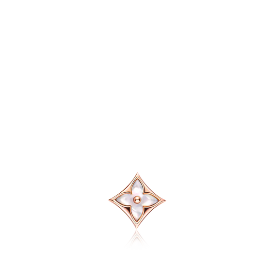 [Charm Aries Jewelry]STAR MOP PINK GOLD EARRINGS
