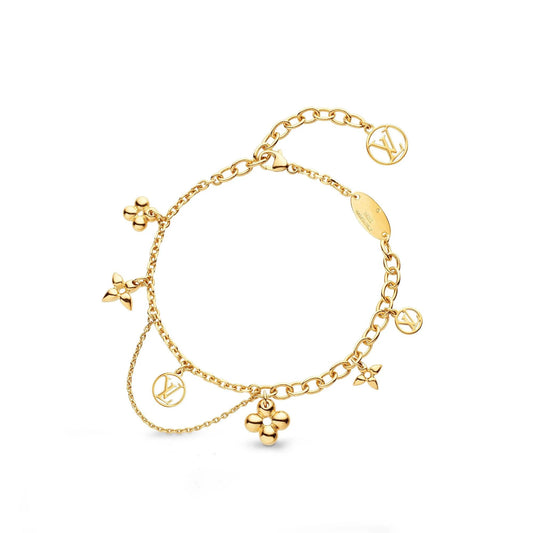 [Charm Aries Jewelry]BLOOMING PINK GOLD MOP BRACELET