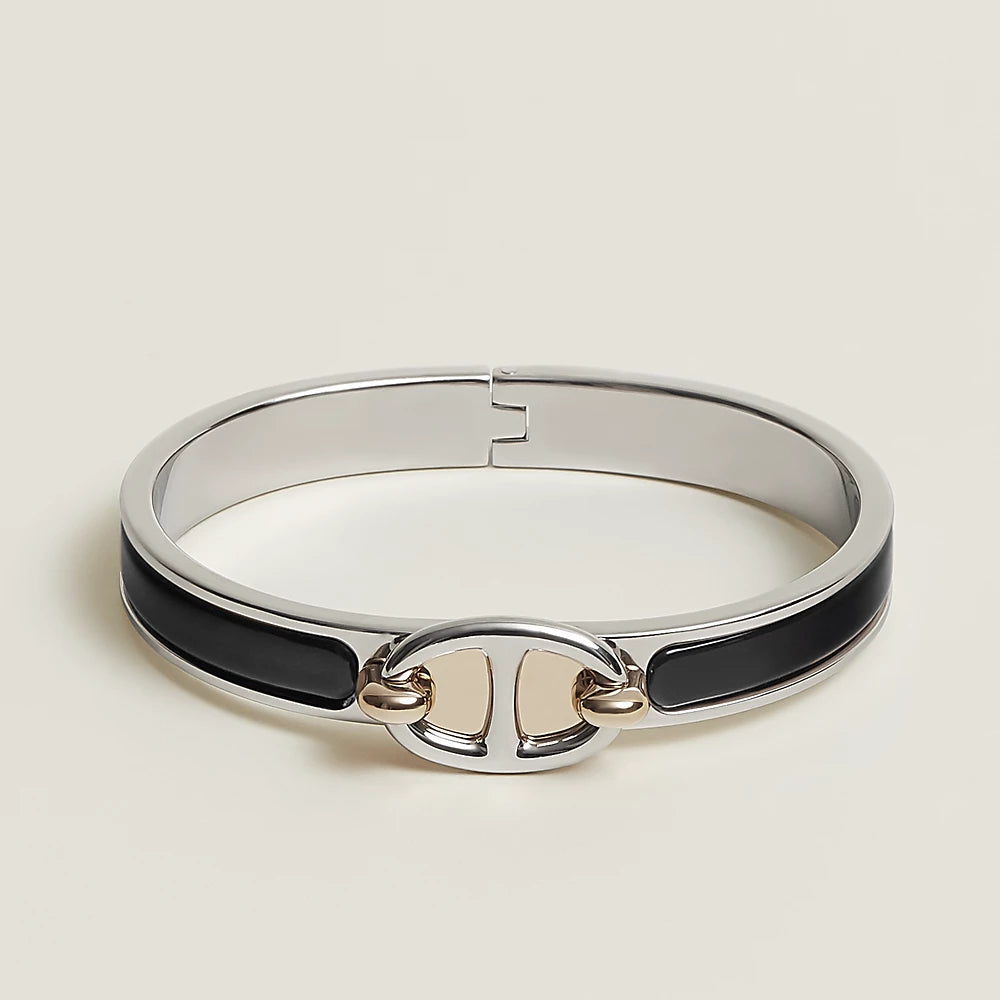 [Charm Aries Jewelry]CLIC CHAINE SILVER BRACELET