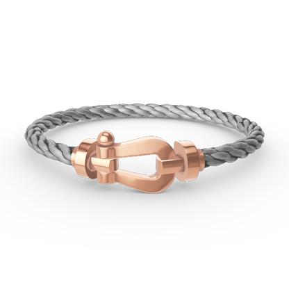 [Charm Aries Jewelry]FORCE LARGE HORSESHOE NO DIAMOND BRACELET ROSE GOLD