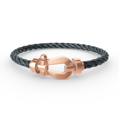 [Charm Aries Jewelry]FORCE LARGE HORSESHOE NO DIAMOND BRACELET ROSE GOLD