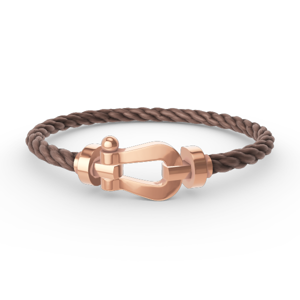 [Charm Aries Jewelry]FORCE LARGE HORSESHOE NO DIAMOND BRACELET ROSE GOLD