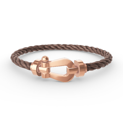 [Charm Aries Jewelry]FORCE LARGE HORSESHOE NO DIAMOND BRACELET ROSE GOLD