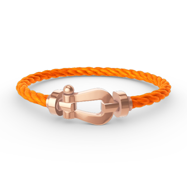 [Charm Aries Jewelry]FORCE LARGE HORSESHOE NO DIAMOND BRACELET ROSE GOLD
