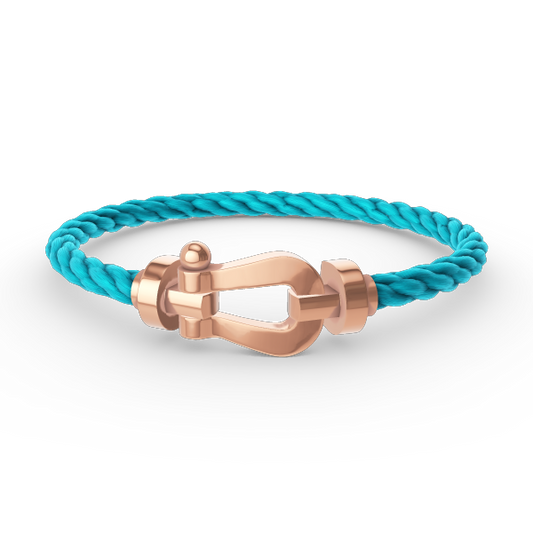 [Charm Aries Jewelry]FORCE LARGE HORSESHOE NO DIAMOND BRACELET ROSE GOLD