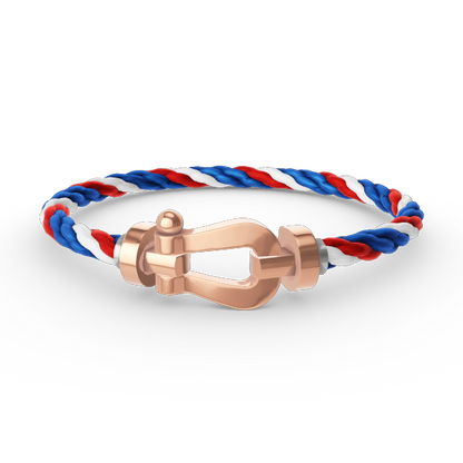 [Charm Aries Jewelry]FORCE LARGE HORSESHOE NO DIAMOND BRACELET ROSE GOLD