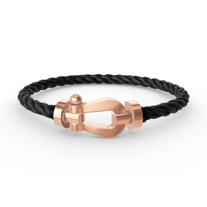 [Charm Aries Jewelry]FORCE LARGE HORSESHOE NO DIAMOND BRACELET ROSE GOLD