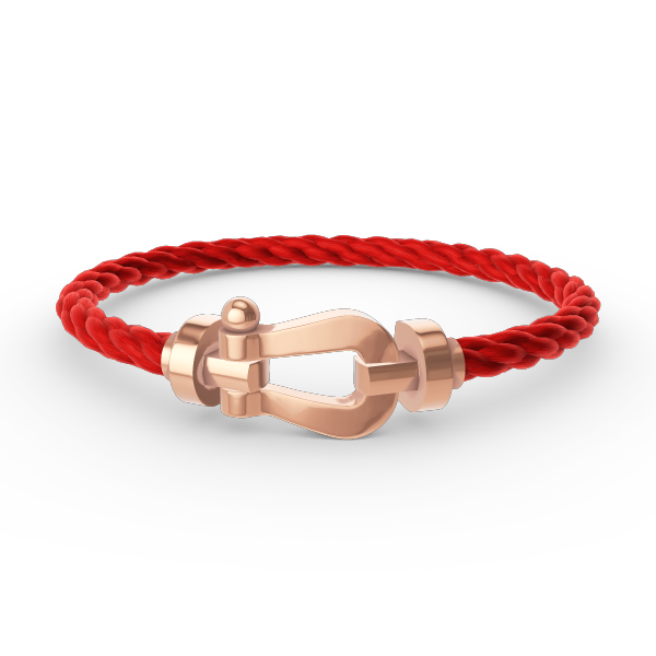 [Charm Aries Jewelry]FORCE LARGE HORSESHOE NO DIAMOND BRACELET ROSE GOLD