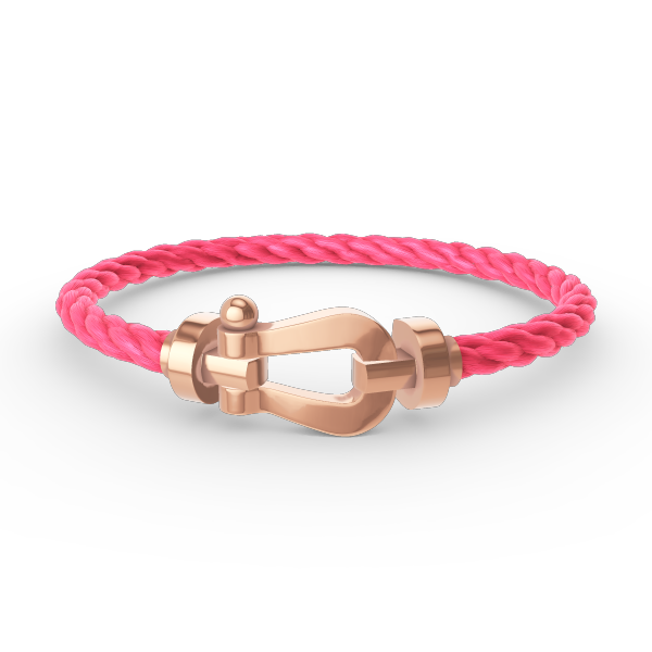 [Charm Aries Jewelry]FORCE LARGE HORSESHOE NO DIAMOND BRACELET ROSE GOLD