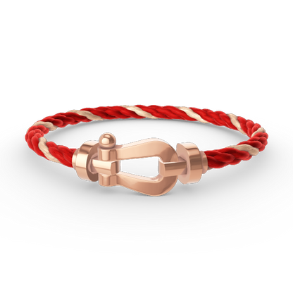 [Charm Aries Jewelry]FORCE LARGE HORSESHOE NO DIAMOND BRACELET ROSE GOLD