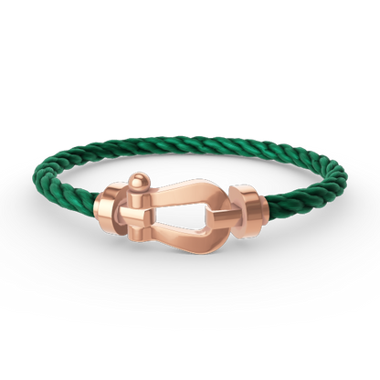 [Charm Aries Jewelry]FORCE LARGE HORSESHOE NO DIAMOND BRACELET ROSE GOLD
