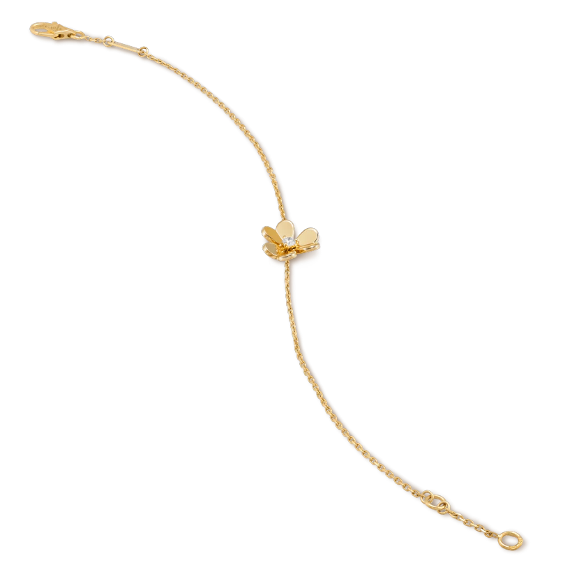 [Charm Aries Jewelry]FRIVOLE GOLD FLOWER BRACELET