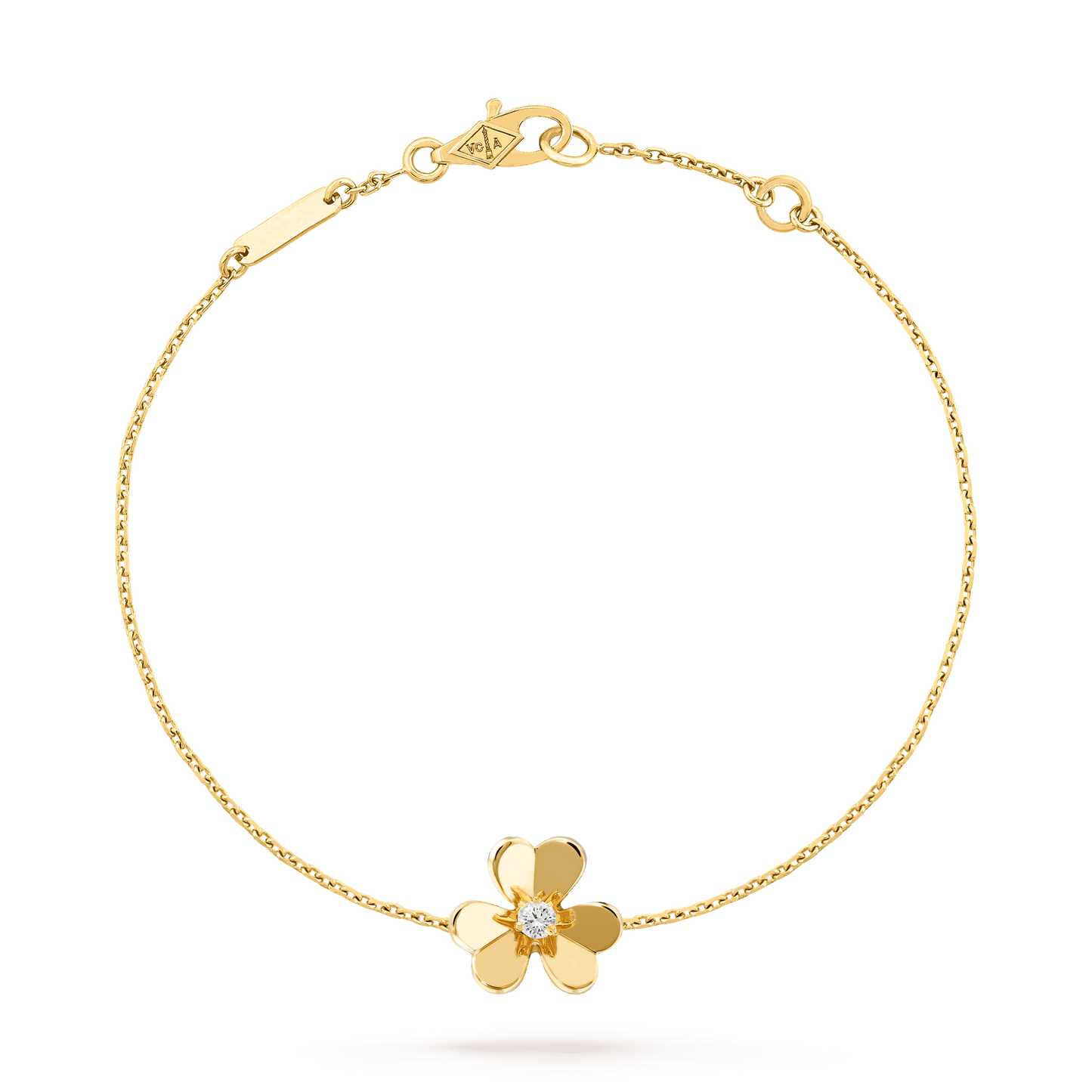 [Charm Aries Jewelry]FRIVOLE GOLD FLOWER BRACELET