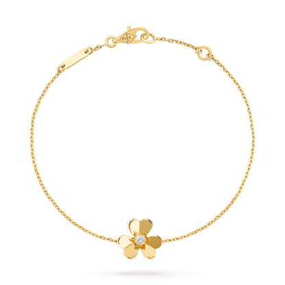 [Charm Aries Jewelry]FRIVOLE GOLD FLOWER BRACELET
