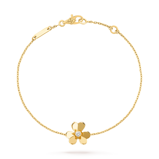[Charm Aries Jewelry]FRIVOLE GOLD FLOWER BRACELET