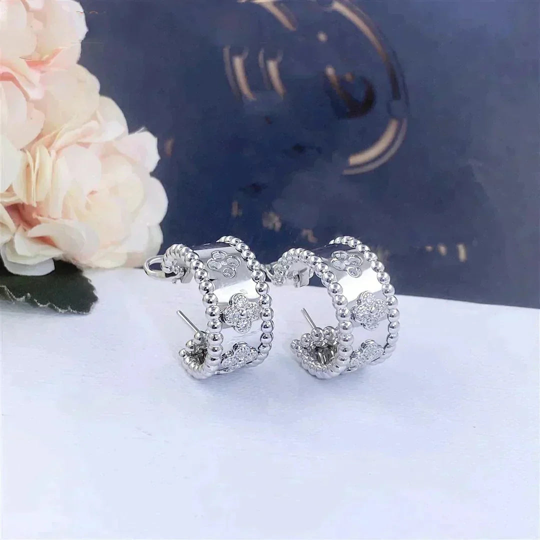 [Charm Aries Jewelry]PERLEE DIAMOND EARRINGS