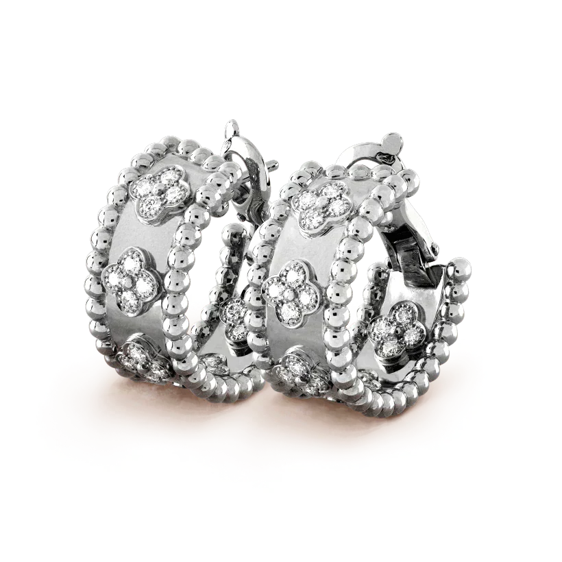[Charm Aries Jewelry]PERLEE DIAMOND EARRINGS
