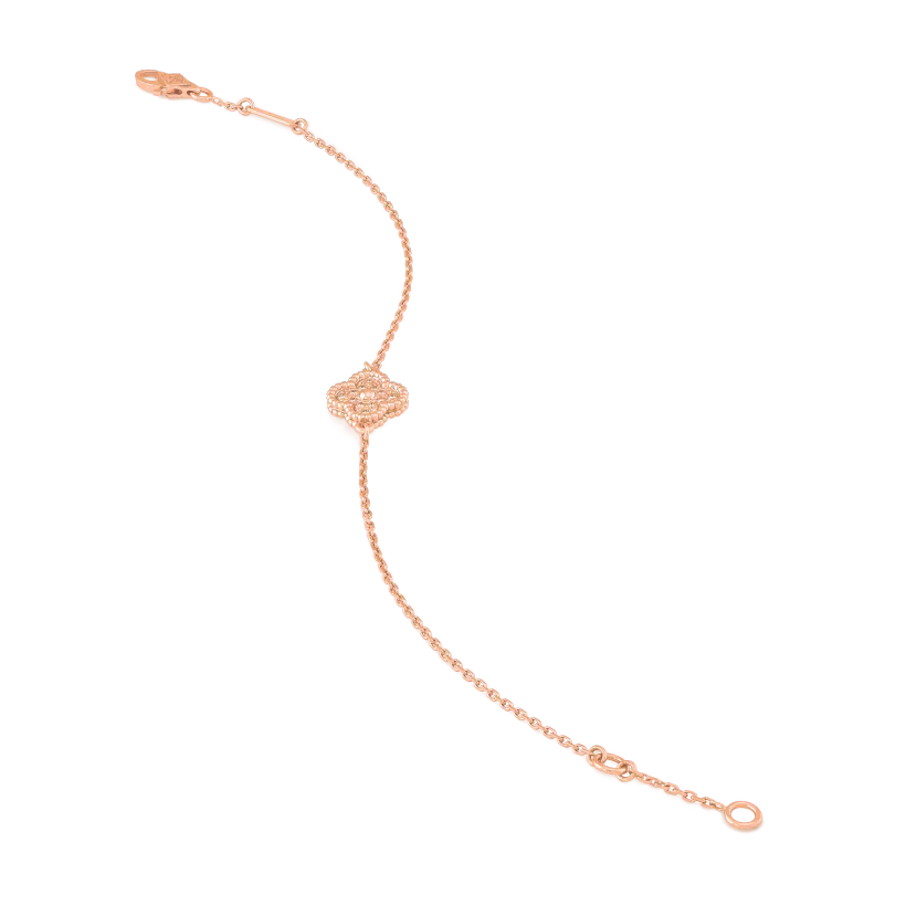 [Charm Aries Jewelry]CLOVER SINGLE FLOWER BRACELET