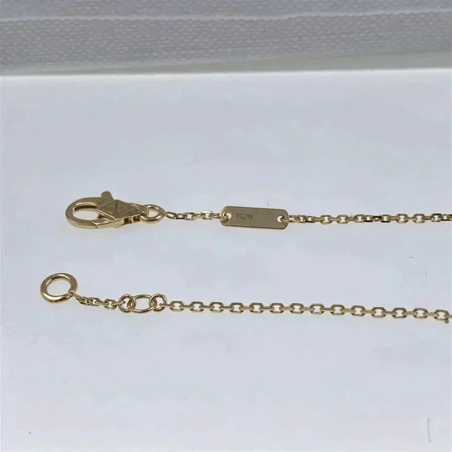 [Charm Aries Jewelry]CLOVER  CARNELIAN SINGLE FLOWER BRACELET
