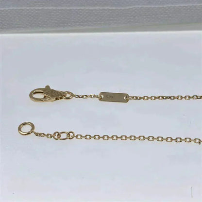 [Charm Aries Jewelry]CLOVER  CARNELIAN SINGLE FLOWER BRACELET