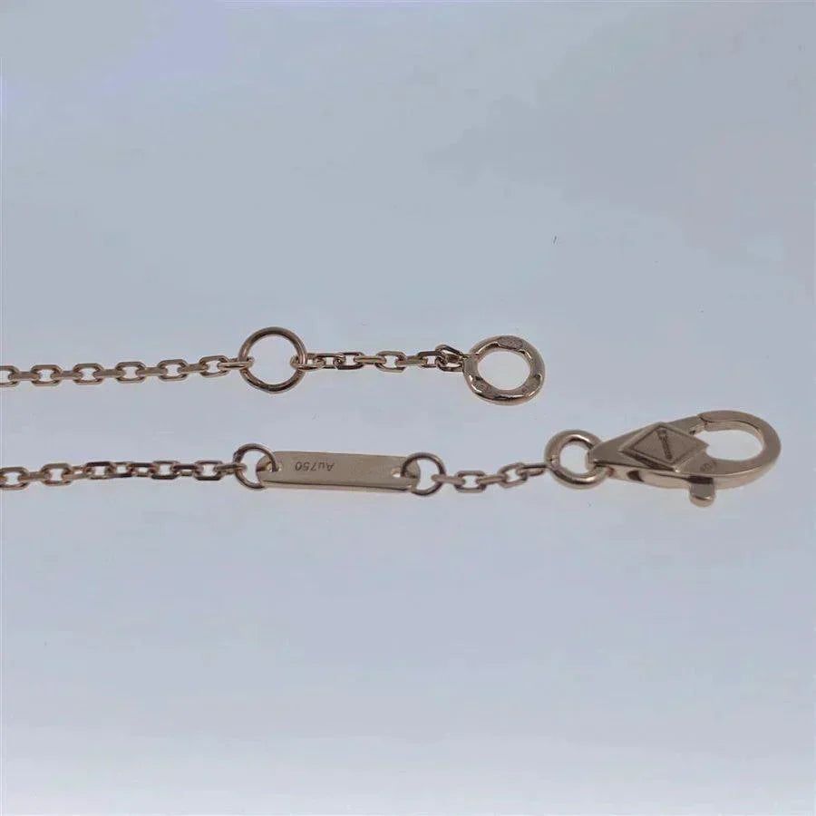 [Charm Aries Jewelry]CLOVER WHITE MOP SINGLE FLOWER BRACELET