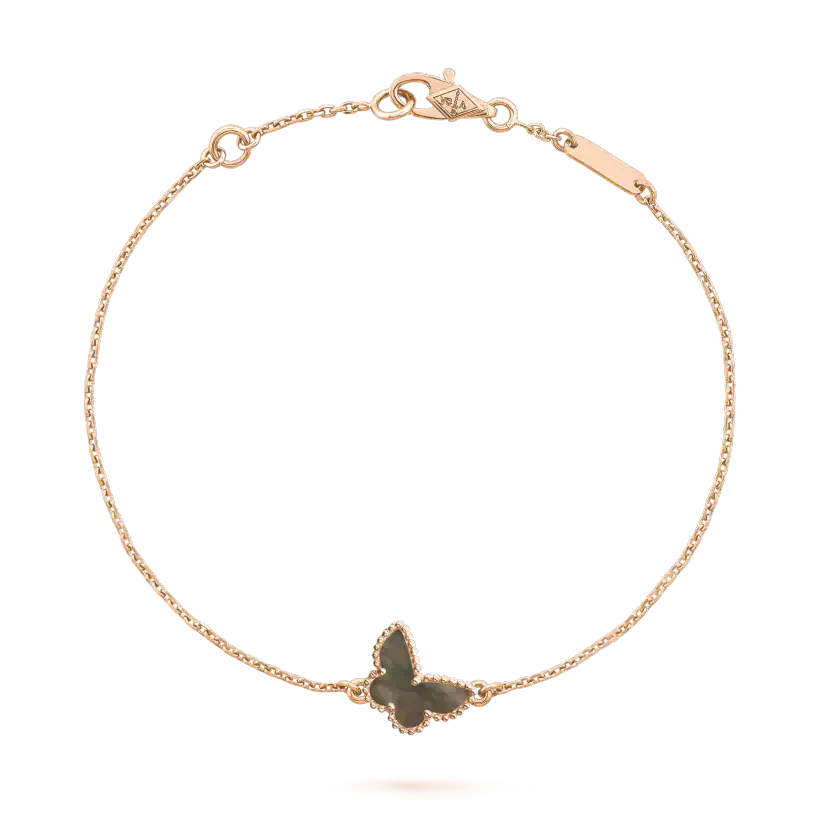[Charm Aries Jewelry]BUTTERFLY ONYX  BUTTERFLY BRACELET