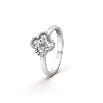 [Charm Aries Jewelry]CLOVER DIAMOND RING