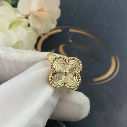 [Charm Aries Jewelry]CLOVER GOLD RING