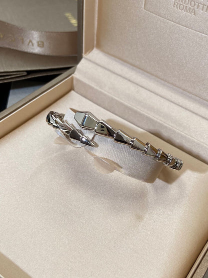 [Charm Aries Jewelry]SERPENTI VIPER SILVER BRACELET