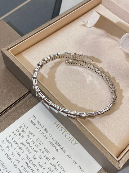[Charm Aries Jewelry]SERPENTI VIPER SILVER BRACELET