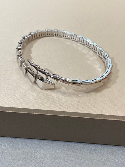 [Charm Aries Jewelry]SERPENTI VIPER SILVER BRACELET