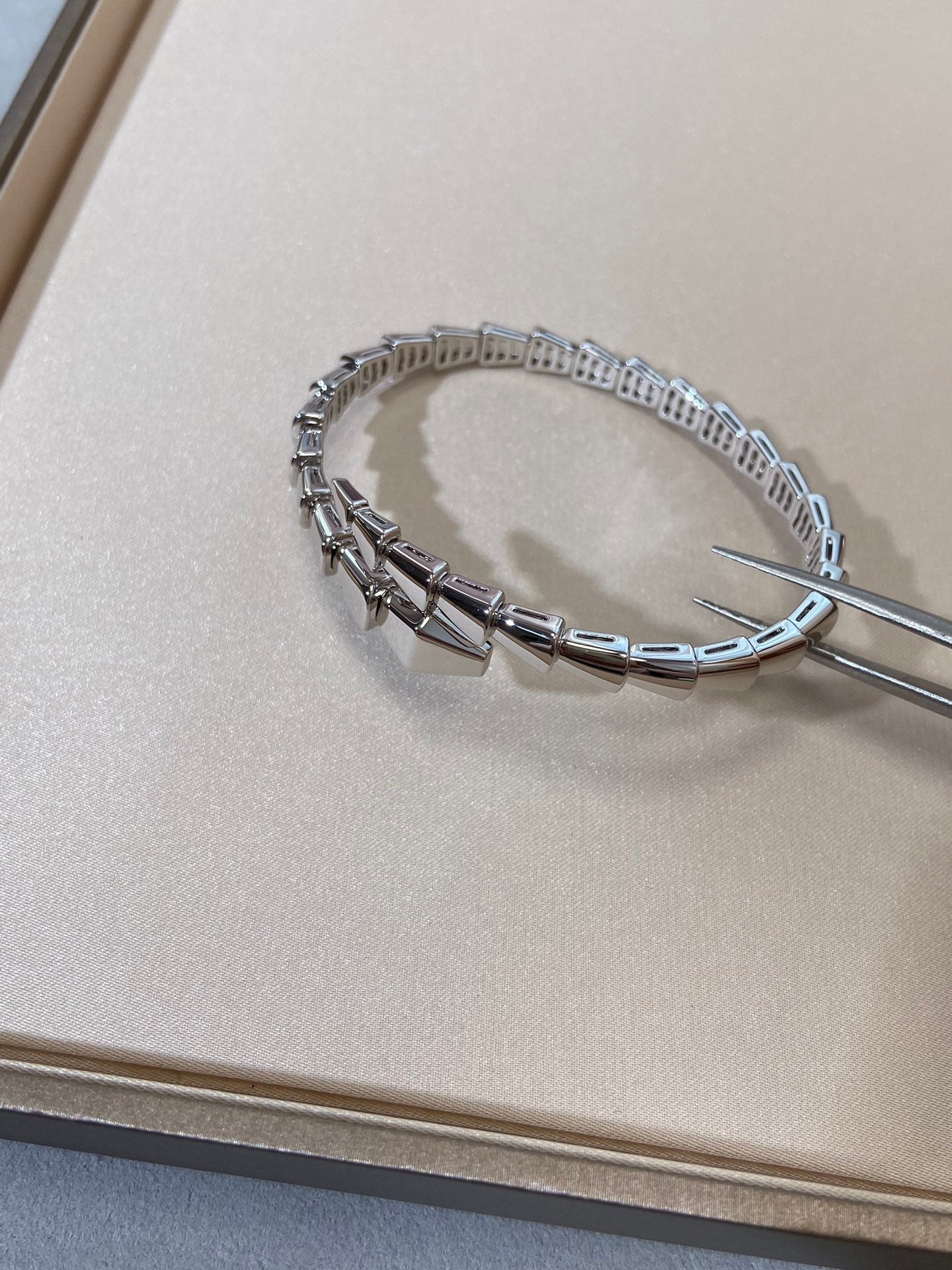 [Charm Aries Jewelry]SERPENTI VIPER SILVER BRACELET