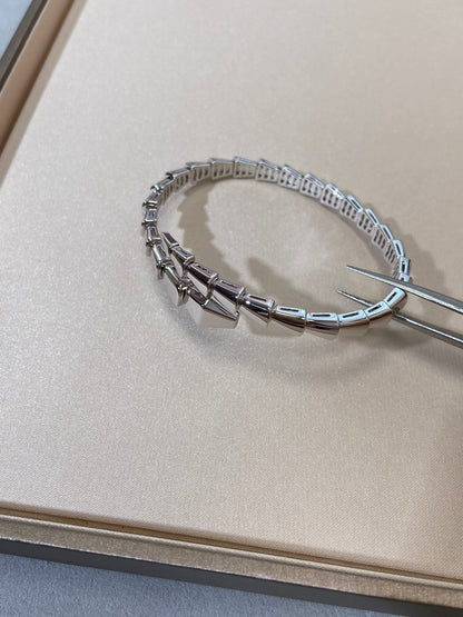 [Charm Aries Jewelry]SERPENTI VIPER SILVER BRACELET