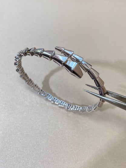 [Charm Aries Jewelry]SERPENTI VIPER SILVER BRACELET
