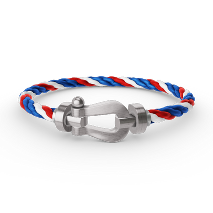 [Charm Aries Jewelry]FORCE LARGE HORSESHOE NO DIAMOND BRACELET SILVER