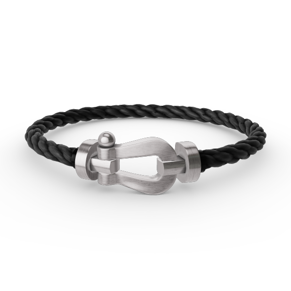 [Charm Aries Jewelry]FORCE LARGE HORSESHOE NO DIAMOND BRACELET SILVER