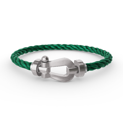 [Charm Aries Jewelry]FORCE LARGE HORSESHOE NO DIAMOND BRACELET SILVER