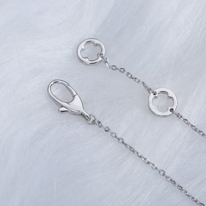 [Charm Aries Jewelry]FIOREVER NECKLACE DIAMOND CENTER